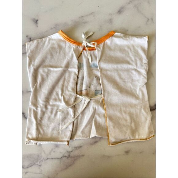 Thai teddy bear open back shirt 3-6 month sunmer breezy short sleeve - Picture 3 of 3